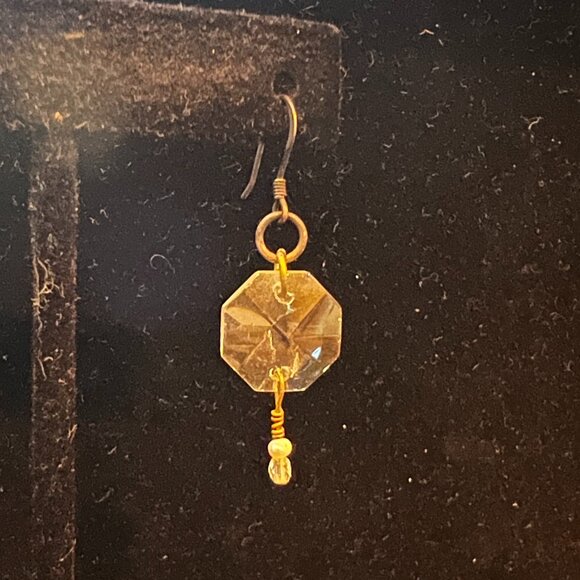 Crystal drop earrings - Picture 6 of 6